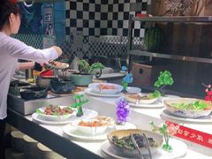 自助取餐区-佰烧海鲜烤肉火锅自助(熙地港店)