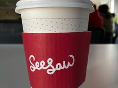 椰子燕麦拿铁-Seesaw Coffee(苏州中心店)