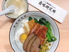 鹅肉拼粉肝饭-狮头牌卤味研究所·卤味饭(花城汇南区店)