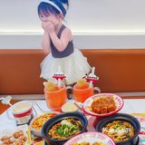 洛阳…上了！上了！姐弟俩上儿童餐了！