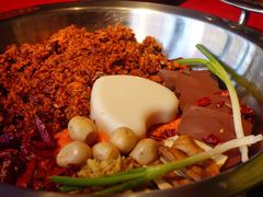 谭血鸭红锅底-谭鸭血老火锅(漳州路店)