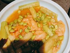 青豆丝瓜烧面筋-北平盛世·新京菜·北京烤鸭(劲松·双井店)