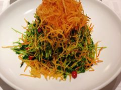 巧拌豆苗-四季民福烤鸭店(王府井灯市口店)