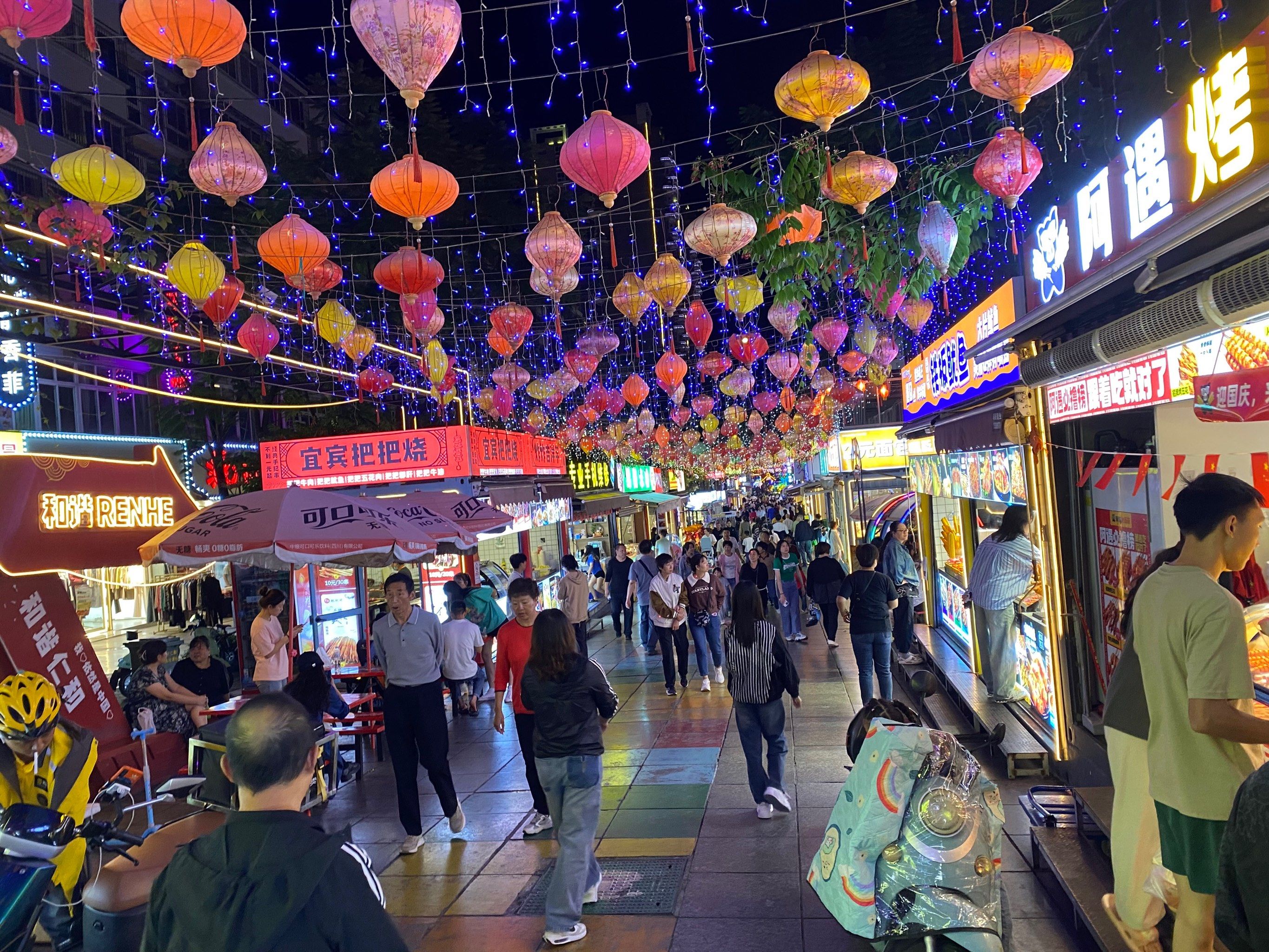 0元玩转这座城 带狗子从昆明自驾去攀枝花的仁和夜市玩