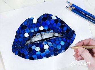 马克笔结合彩铅画的画也太酷了叭