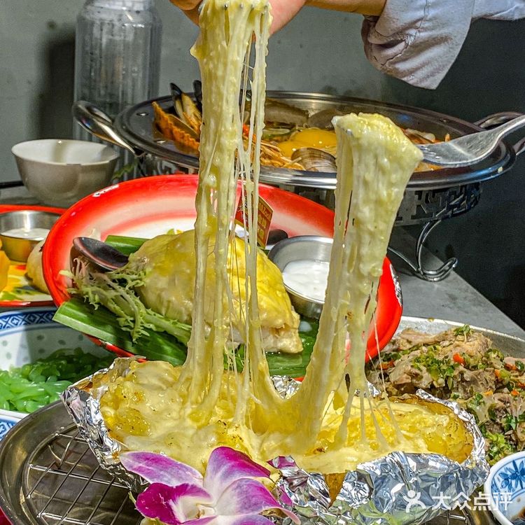 深圳惊现泰式手工糖水‼️斑斓凉虾巨巨好吃‼️