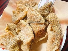 炸鱼皮-沙胆彪炭炉牛杂煲(成都玉林店)