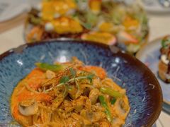 芝士蘑菇鲜虾意大利面-BE BRIGHT KITCHEN(正佳广场店)
