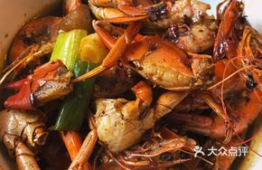 Dry Pot Shrimp and Crab