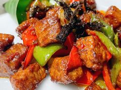 糯香茶叶牛肉粒-一坐一忘云南菜(嘉里中心店)