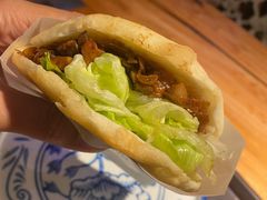 生菜酱肉饼-小放牛炒菜馆(三丰店)