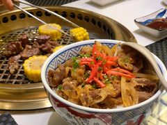 烧肥牛饭-千寻山野烤肉(中关村店)