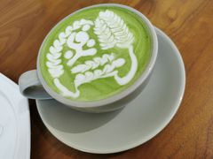 抹茶牛乳-kirakira cafe(隆生金山湖店)