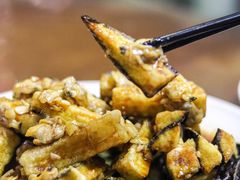 蛤蜊肉拌茄子-华春餐馆(鱼山路店)