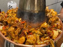 -超越炭火牛蛙火锅鸡(河东店)