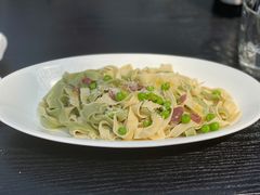 手工意式绿黄混合龙须面-Fiume福弥意大利餐厅