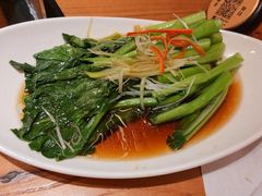 白灼菜心-新興传承烤鸭