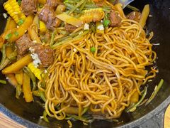 精选肋排焖面-金豆角砂锅焖面(安贞店)