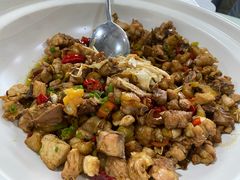 菜籽油炒土鸡-渔舟意·湖南家宴(萝岗纳金城店)