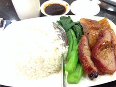 叉烧拼烧鹅饭-丽的面家(多宝路店)