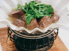 韭菜上汤猪红-乜都得港式茶楼(天贵路店)