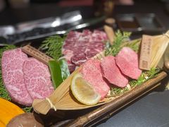 澳洲和牛三种拼盘-山川小町·极番烧肉(新地假日广场店)