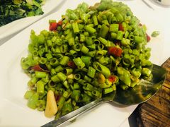 空心菜杆炒青椒-Hunan Cafe 湘水山庄