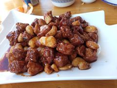 黑蒜子牛肉粒-清真利德顺小老饭庄(复兴路店)