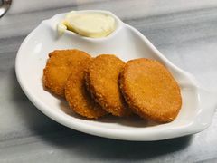 煎虾饼-芬芳甜品(同福路店)