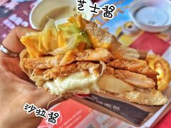 双层照烧鸡排帕尼尼-肯德基(八里台店)