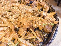 烤肥肠-味之朝·烤盘牛肉·松兰拌饭