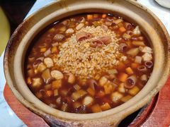 鲍汁海肠花菇捞饭-青雅中餐厅(大连金石滩绿发希尔顿度假酒店)