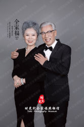 -时光纪亲子全家福照相馆(静安店母女写真父母纪念照)