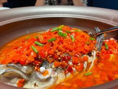 坛香剁椒蒸水库鱼头（半只）-湘上湘(正大中心总店)