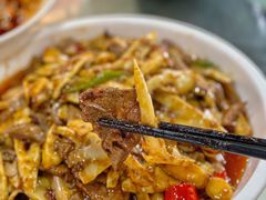 肝腰合炒-柏合黄记豆腐皮饭店