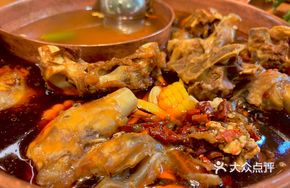 Signature Sichuan Lamb Spine and Tendon Hot Pot