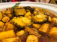 铁棍山药鲍鱼焖土鸡-阿庄新豫菜(航海东路店)