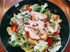 烟熏鸡肉凯撒沙拉-蓝枪鱼西餐厅(锦华店)