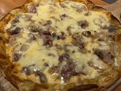 培根蘑菇薄脆披萨（10寸）-新贝乐意大利餐厅(苏州中心店)