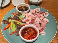 水煮鲜鱿-八闽饭店闽南小镇(铁西店)