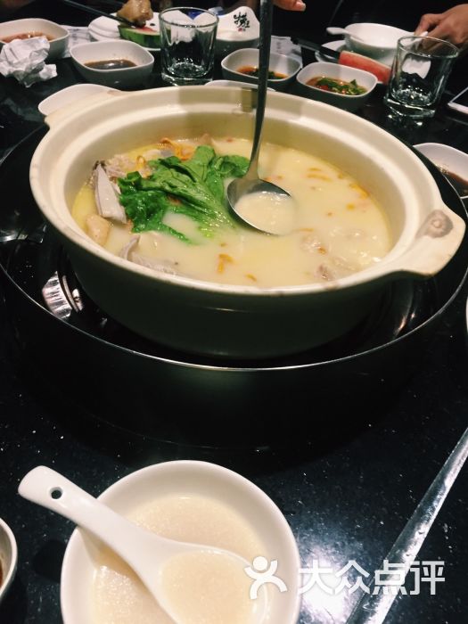 捞王锅物料理(和义店)虫草花猪肚鸡汤底图片 - 第4张