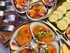 -围炉肉舍•炭烤活鳗•丹东海鲜烤肉(步行街店)