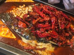 -探鱼·鲜青椒爽麻烤鱼(广州欣荣广场店)