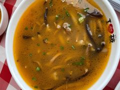 蘑菇汤莜面鱼鱼-西贝莜面村(上海百联西郊店)