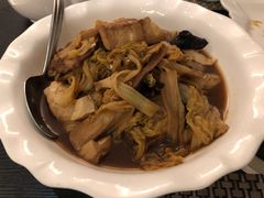 白菜花肉炖豆腐-蜈支洲岛珊瑚酒店临海阁中餐厅