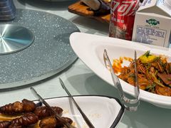 -海派美食·家宴海鲜青岛菜·石锅鲽鱼头(东方城店)