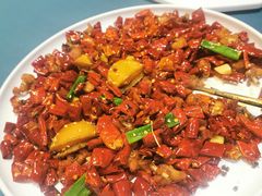 川味鲍鱼辣子鸡-荷风细雨·中国茶宴(碧云店)