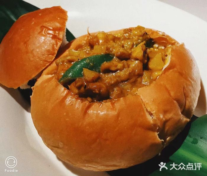 椰香咖喱面包鸡