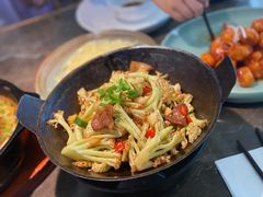 干锅有机花菜-老屋印象川菜(世纪东方店)