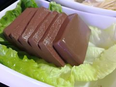 重庆鸭血-锅说大脸毛肚重庆老火锅(佐阾店)
